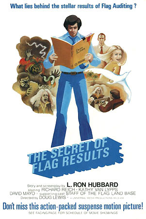 Movie poster "The Secret of Flag Results"