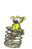 Marsupilami jumping