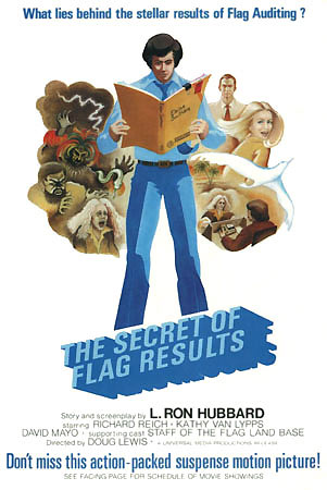 Movie poster "The Secret of Flag Results"