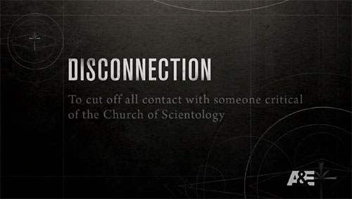Disconnection (from show)
